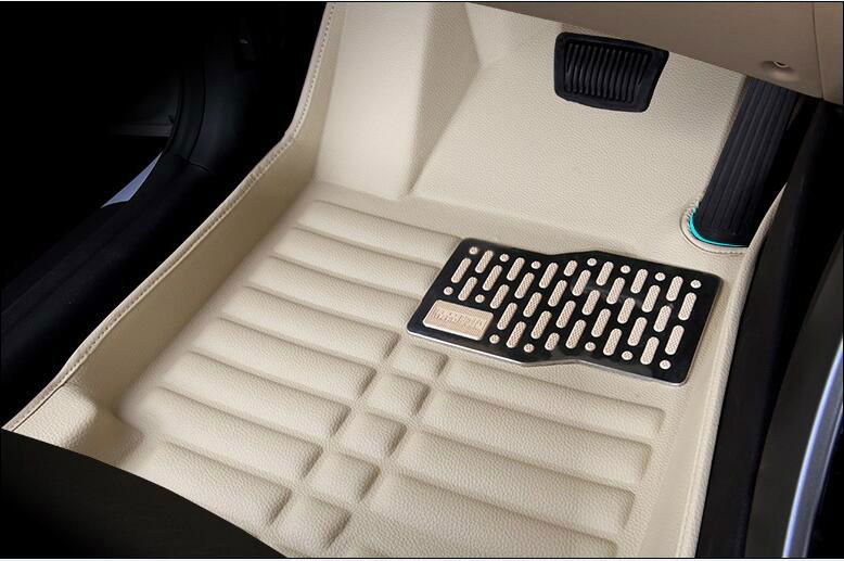 Top Quality 4D car floor mat for NISSAN Sylphy  4 colors  for Left hand driver  2