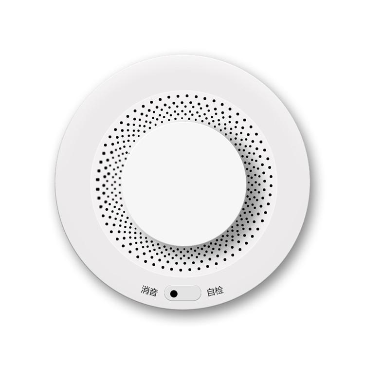 Battery operated standalone wireless smoke leak sensor detector alarm 4