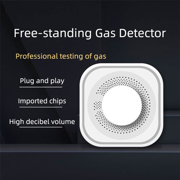 Methane gas leak detector 433mhz wireless cheap price gas leakage sensor  4
