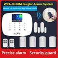 wifi home security alarm wireless gsm 3g