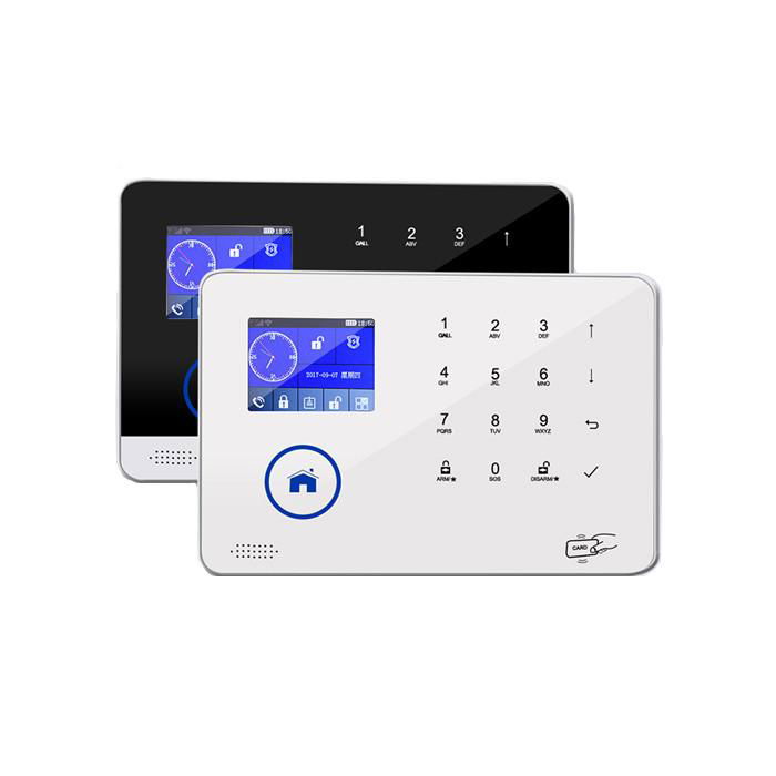 APP control supported wireless WIFI GSM 3G home security alarm system 4