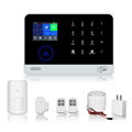 TFT touch screen wireless WIFI GSM 3G home house security alarm systems  4