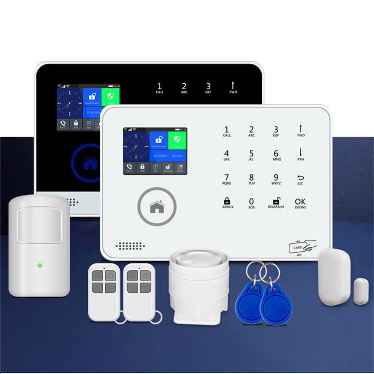 WIFI GSM wireless home house security alarm systems made in China 5