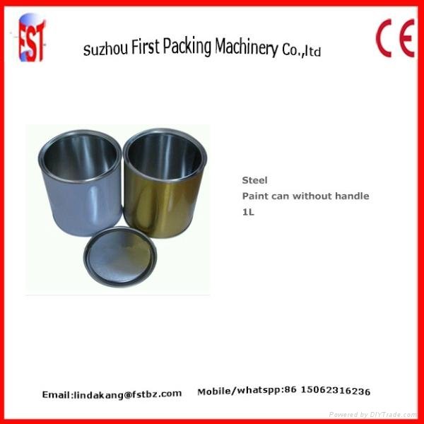 1-5l round paint metal steel can making machine 2