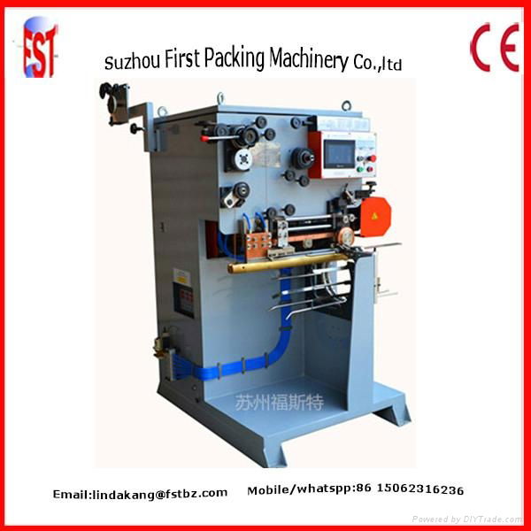 Side Semi-automatic Can Body  Backward Seam Welding Machine 3