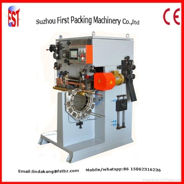 Side Semi-automatic Can Body  Backward Seam Welding Machine 4