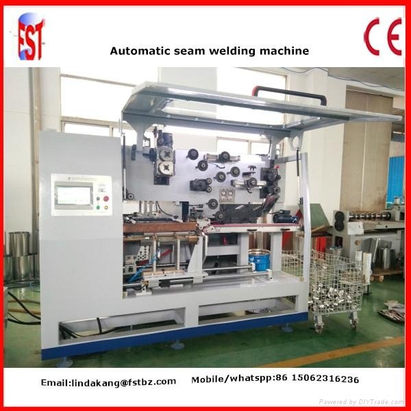 Paint Metal Can Automatic Rolling Seam Welding Machine 5