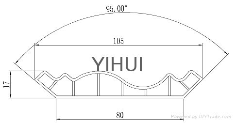 105mm WPC Crown Moulding