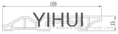 100mm WPC Base Moulding