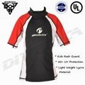 New Design Top Suit Quick-Dry Short Sleeves Sports Kid Rash Guard 1