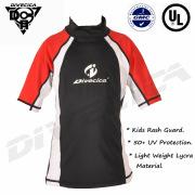 New Design Top Suit Quick-Dry Short Sleeves Sports Kid Rash Guard