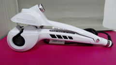  steam  hair curler in  white 