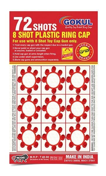 72 Shots Ring Caps (India Manufacturer) - Fireworks - Festival Gifts &  Crafts Products - DIYTrade China manufacturers suppliers directory