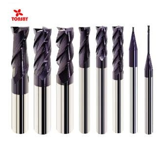 HRC55 2/4flutes Taiwan Solid Carbide for Tough Material Square EndMill for steel