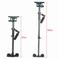 YELANGU S120T Professional Carbon Fiber Video Camera Stabilizer 2