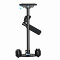 YELANGU S60T Black Adjustable Length Carbon Fiber Camera Stabilizer For DSLR