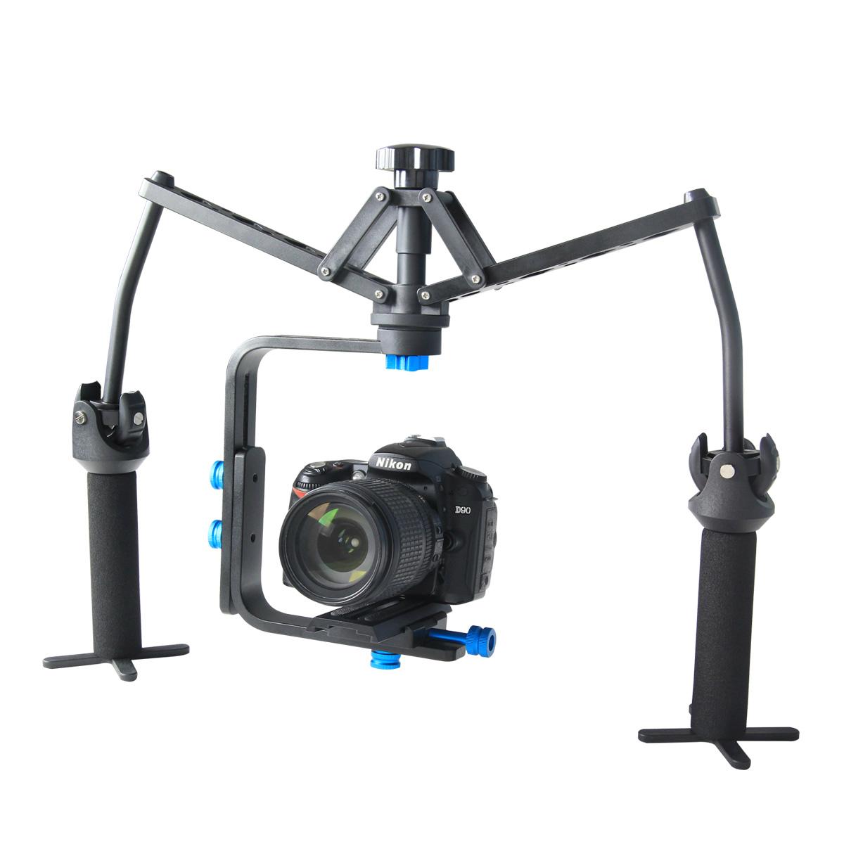 YELANGU Spider 3-Axis Gimbal Handheld Steadicam Stabilizer Support DV, DSLR Camc 2