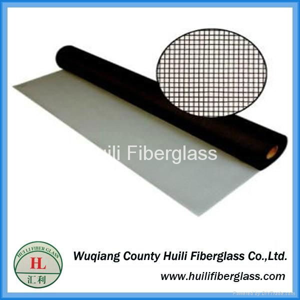 Black Fiberglass Insect Screen Wire Mesh 20x20 mesh