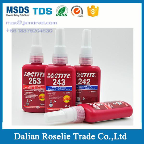 henkel loctite 243 adhesive glue threadlocker lock tight 222 242 262