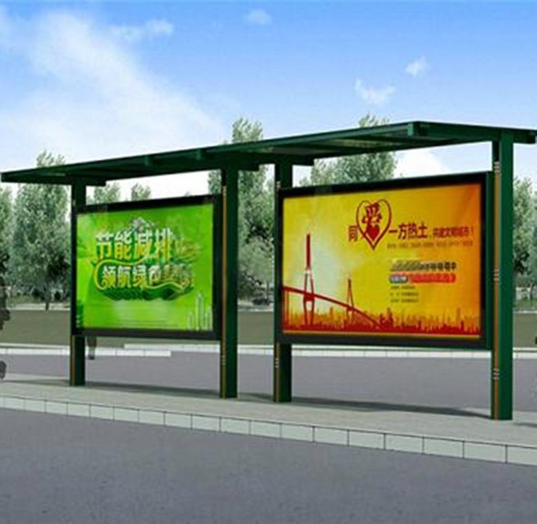 黑龍江不鏽鋼公交站候車亭