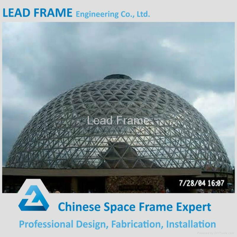 flexible customized design secure geodesic dome construction