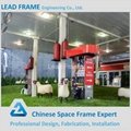  high level steel structure gas station canopy 2