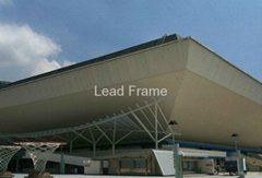 long life prefab steel structure space frame stadium