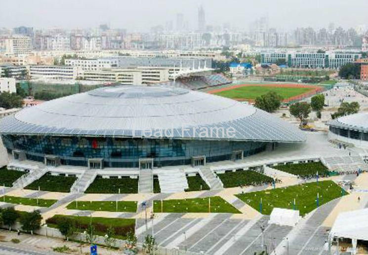 long life prefab steel structure space frame stadium 4