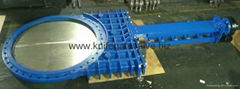 En/DIN Ductile Iron Dn1600 Knife Gate Valve