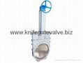 Bevel Gear Slurry Knife Gate Valve