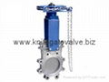 Chainwheel L   ed Knife Gate Valve