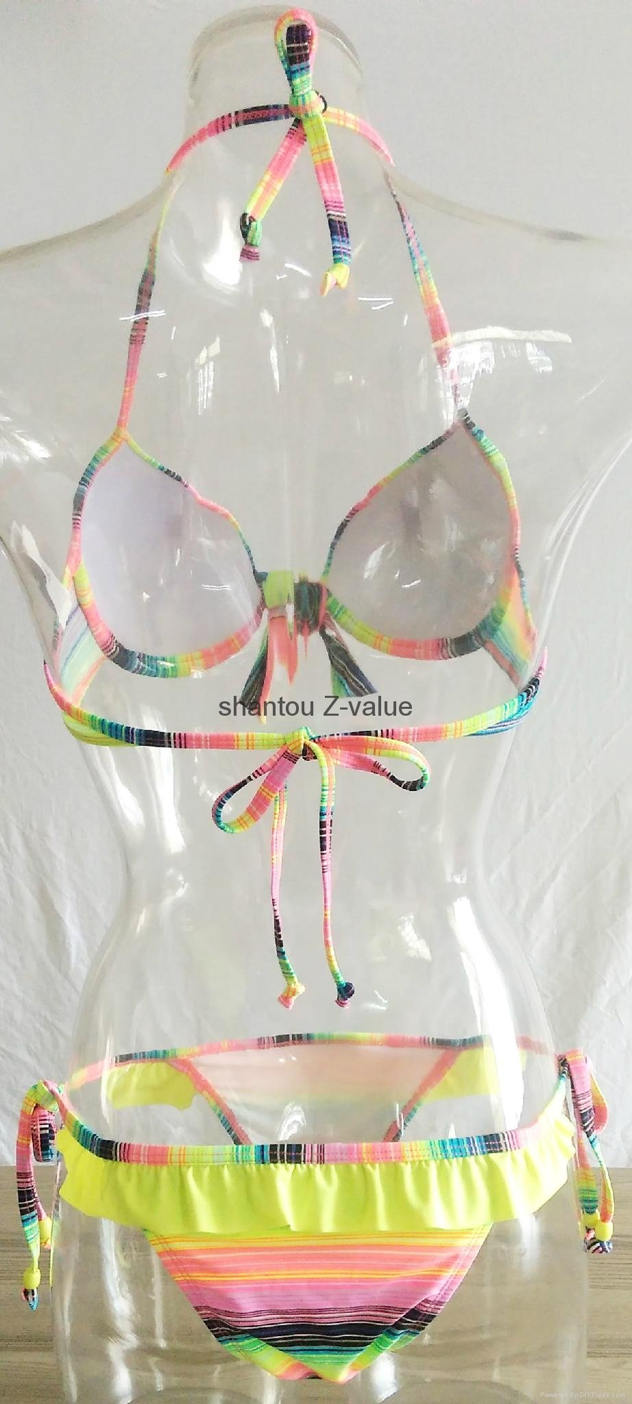 Bandage girl swimsuits sexy net brazilian bikini manufacturer swimwear 2016 wome 2
