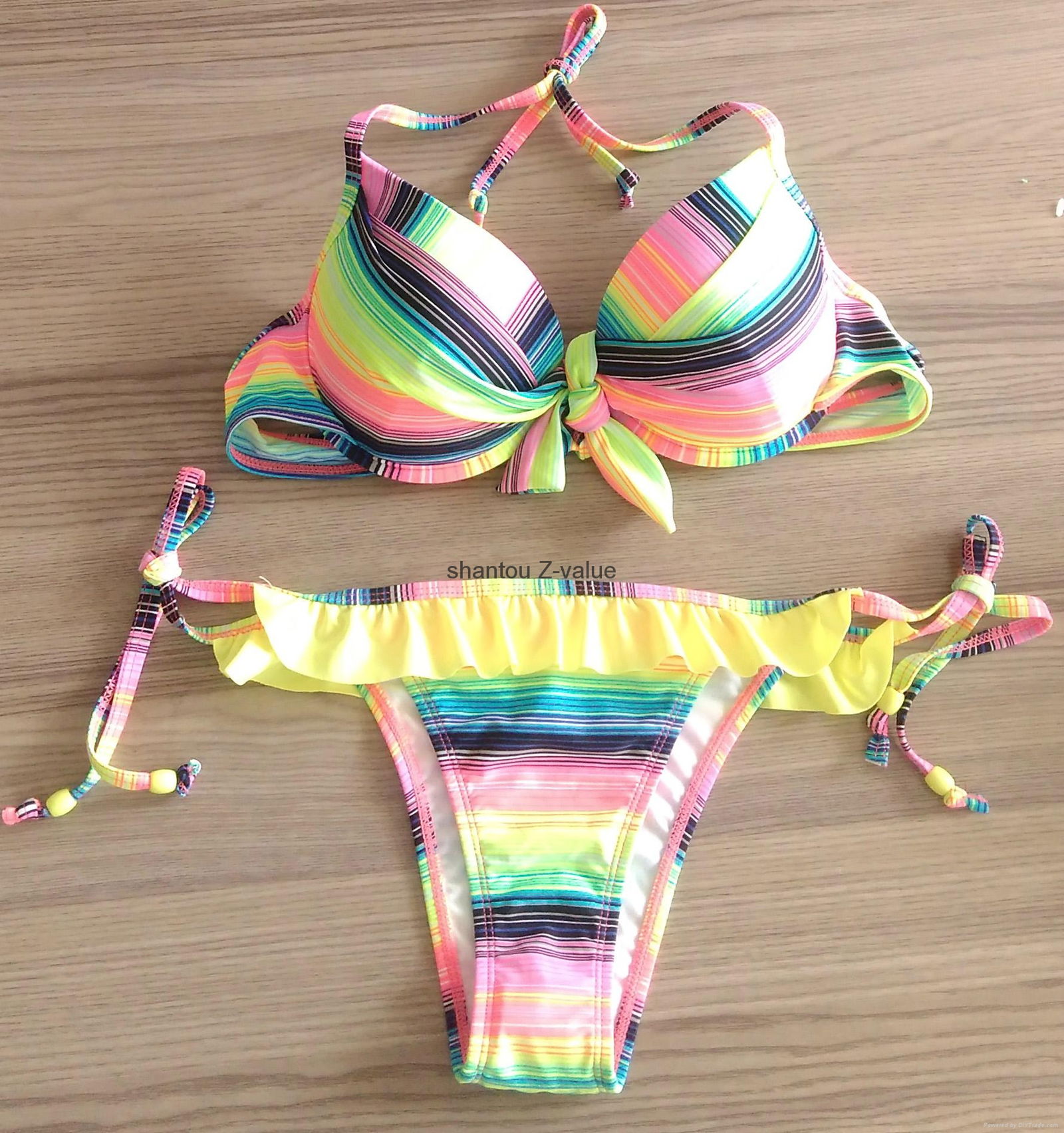 Bandage girl swimsuits sexy net brazilian bikini manufacturer swimwear 2016 wome 3