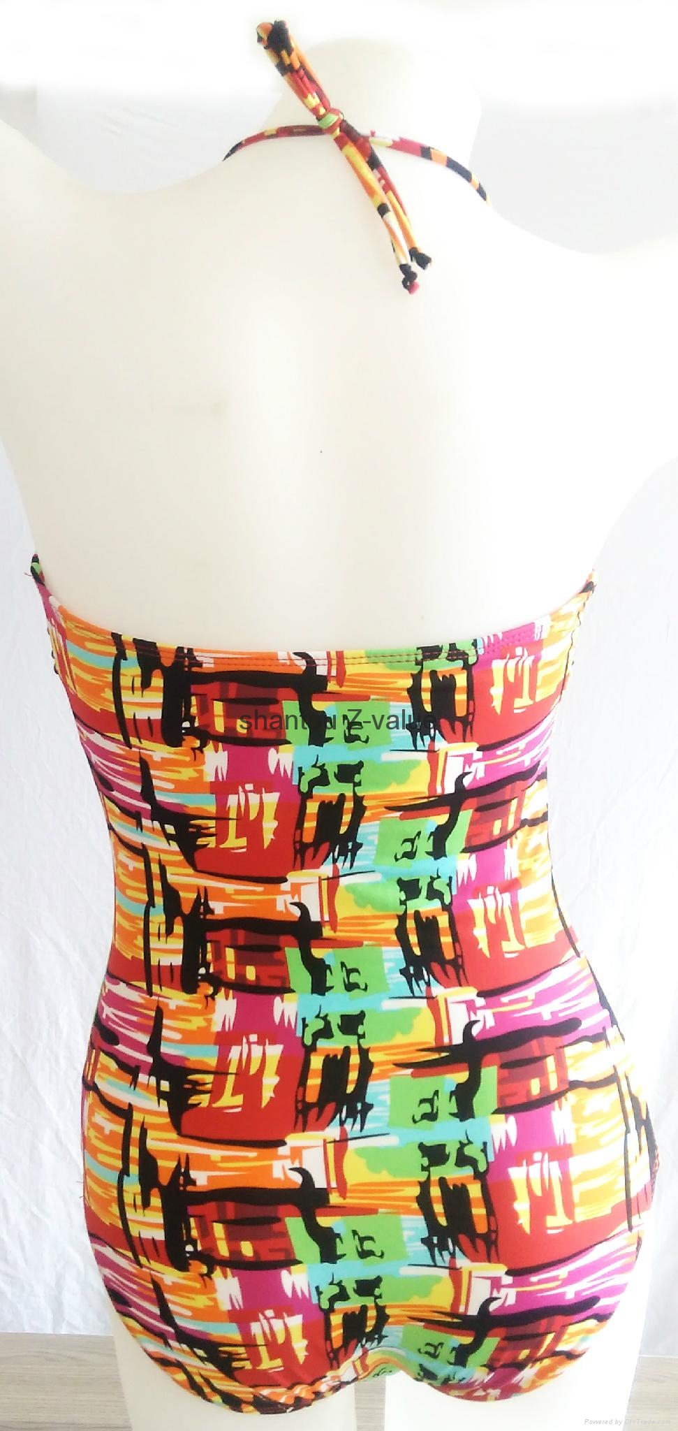 Latest Fashion Bikini Set One Piece Bikini Swimwear 2016 Women 013232