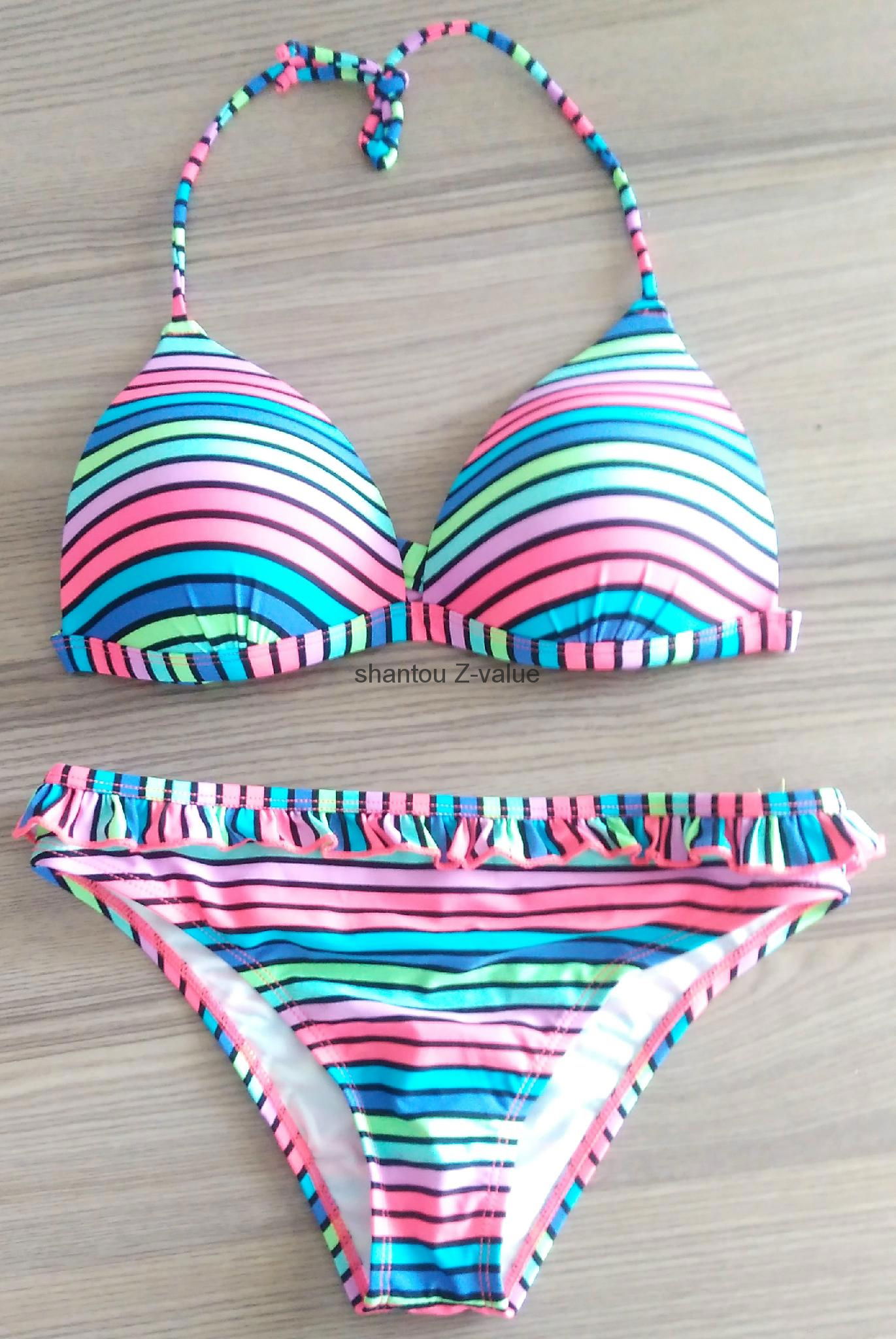 Latest Highly Elastic In Stock Women Tassel Bikini Swimwear 2