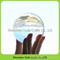 solid acrylic ball clear lucite display ball plastic sphere 1