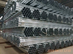 welded Pre galvanized round pipe in China Dongpengboda