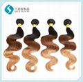 100% Remy human hair India body wave 1