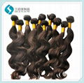 100% Remy human hair India body wave 4