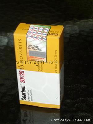 Scratch Off Printed Adhesive Secure Labels in Drug Box Sealing