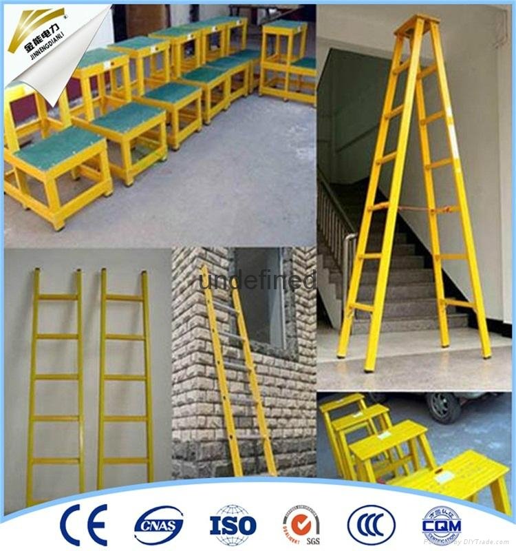 telescopic electrical insulating ladder 4