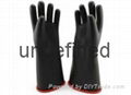 rubber electrical insulating gloves