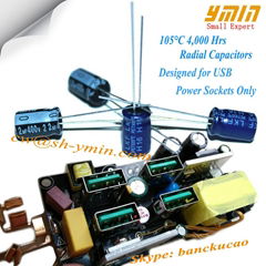 400V 22uF  Capacitors Radial