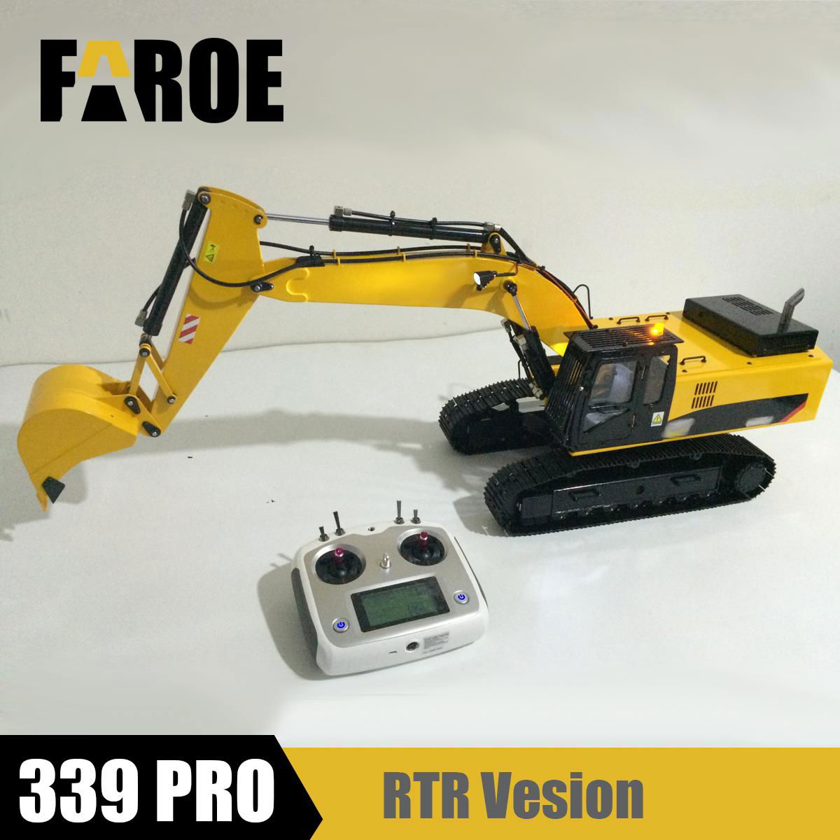 CE certified 1:12 Rc hydraulic Excavator model 339PRO RTR ready to run 3