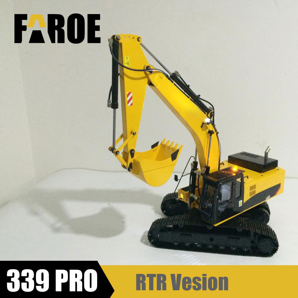 CE certified 1:12 Rc hydraulic Excavator model 339PRO RTR ready to run 5