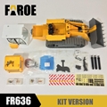 CE certified 1/12 RC Hydraulic Loader model FR636 KIT empty Version