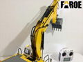 CE certified 1/12 RC model Hydraulic excavator 954 PRO empty version 8