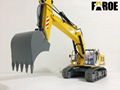 CE certified 1/12 RC model Hydraulic excavator 954 PRO empty version 10