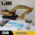 CE certified 1/12RC hydraulic Excavator Model 336D  RTR Version 3