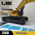 CE certified 1/12RC hydraulic Excavator Model 336D  RTR Version 6